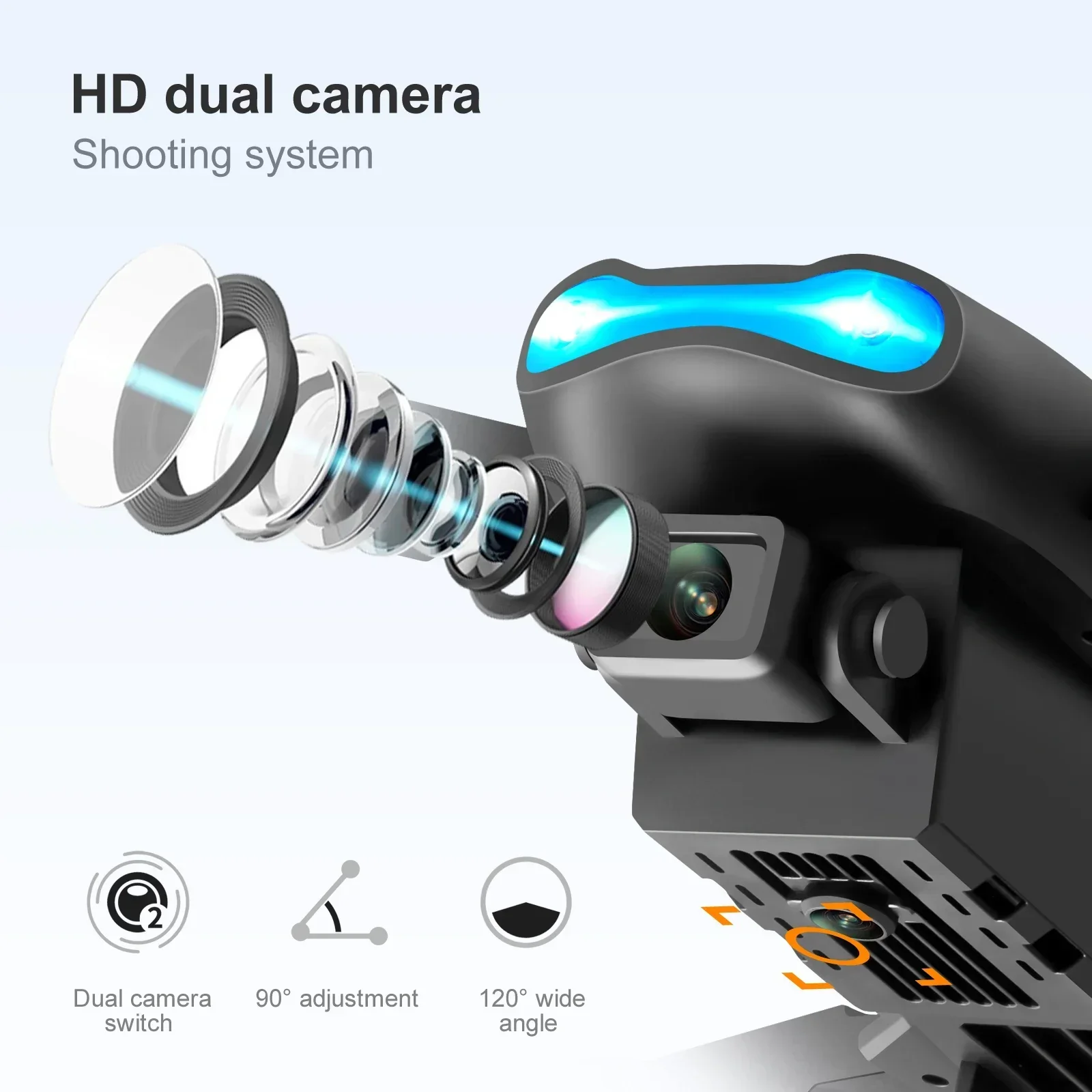 New E99 Pro HD 4K Drone Dual C - Drone Camera Professional 评论和价格