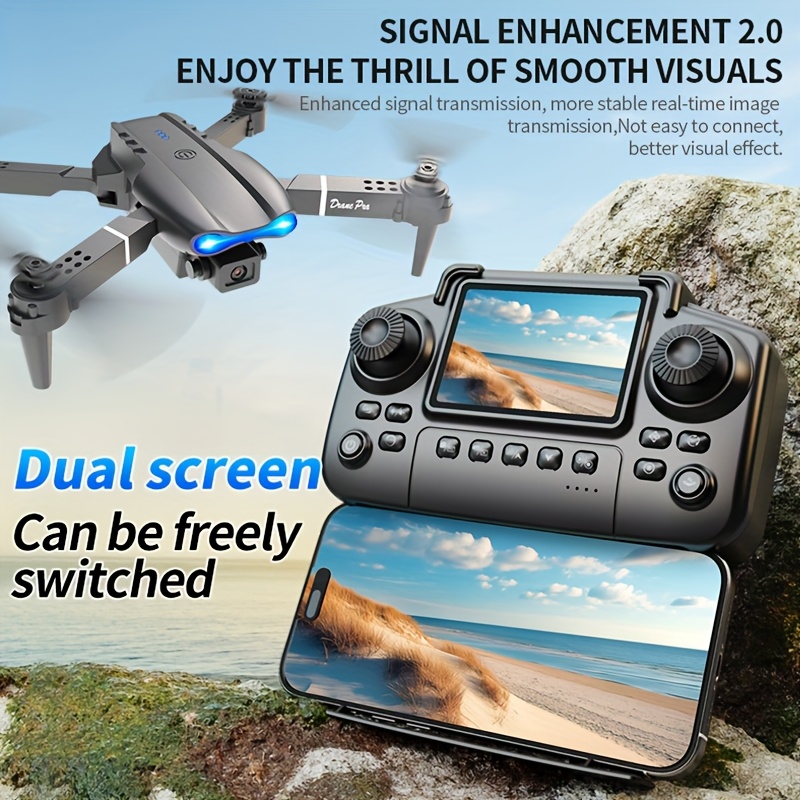 E99 PRO MAX Foldable Drone wit - Drone Camera Professional 评论和价格
